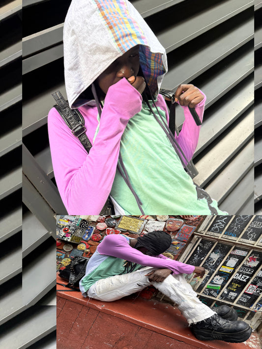 Easter Pastel Piel fitted longsleeve