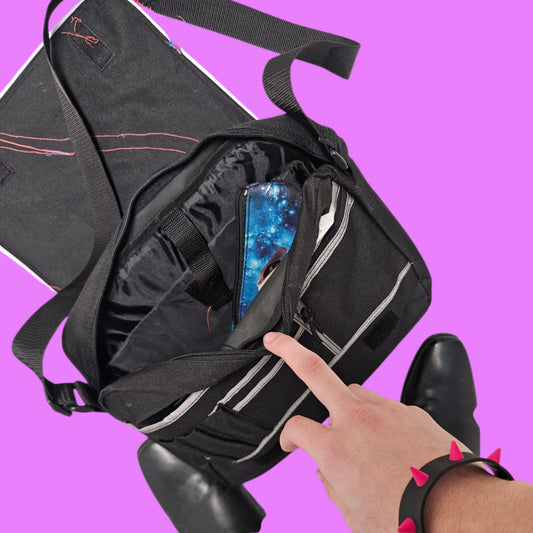 Boro messenger bag