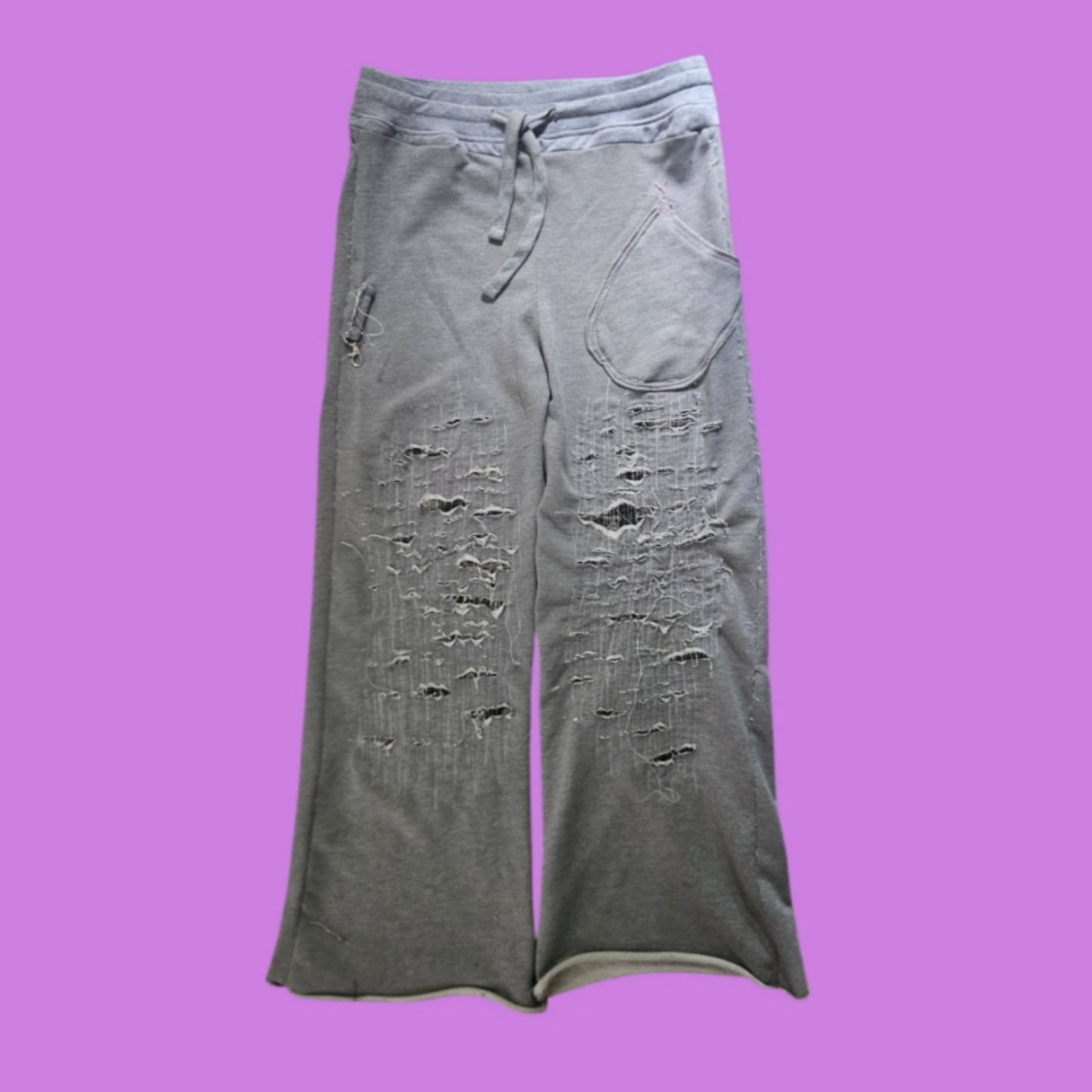 Crawler sweatpants grey