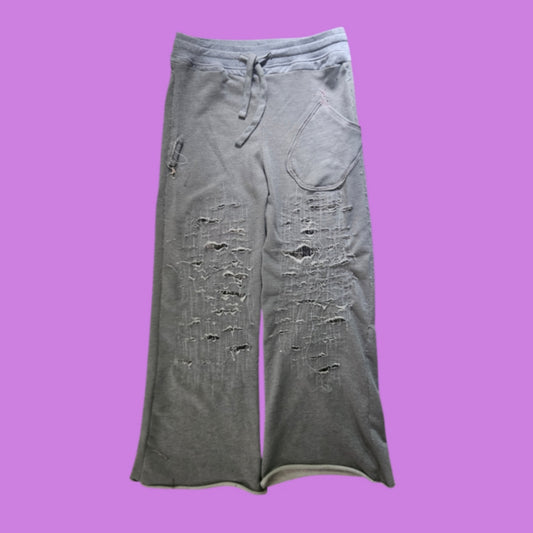 Crawler sweatpants grey