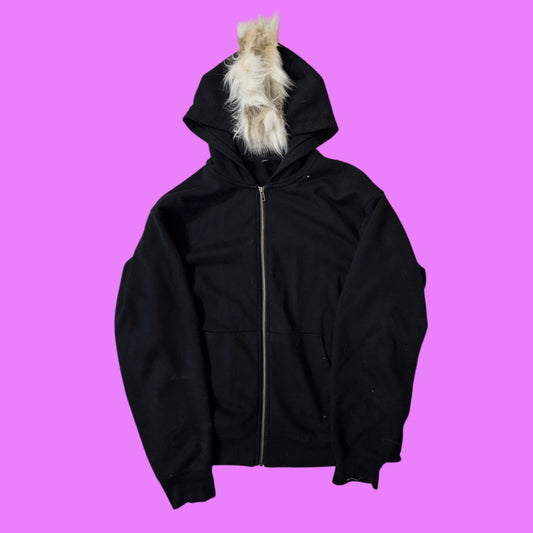 Mohawk hoodie (Black, tricolour)