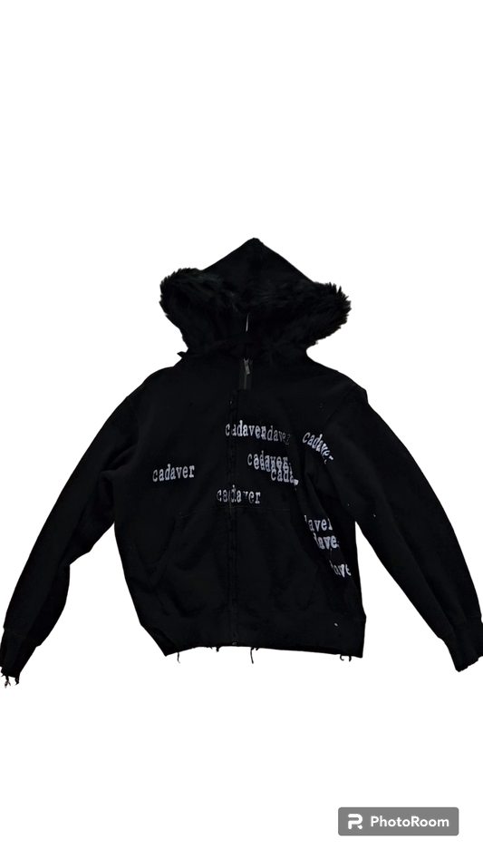 Cadaver hoodie - black