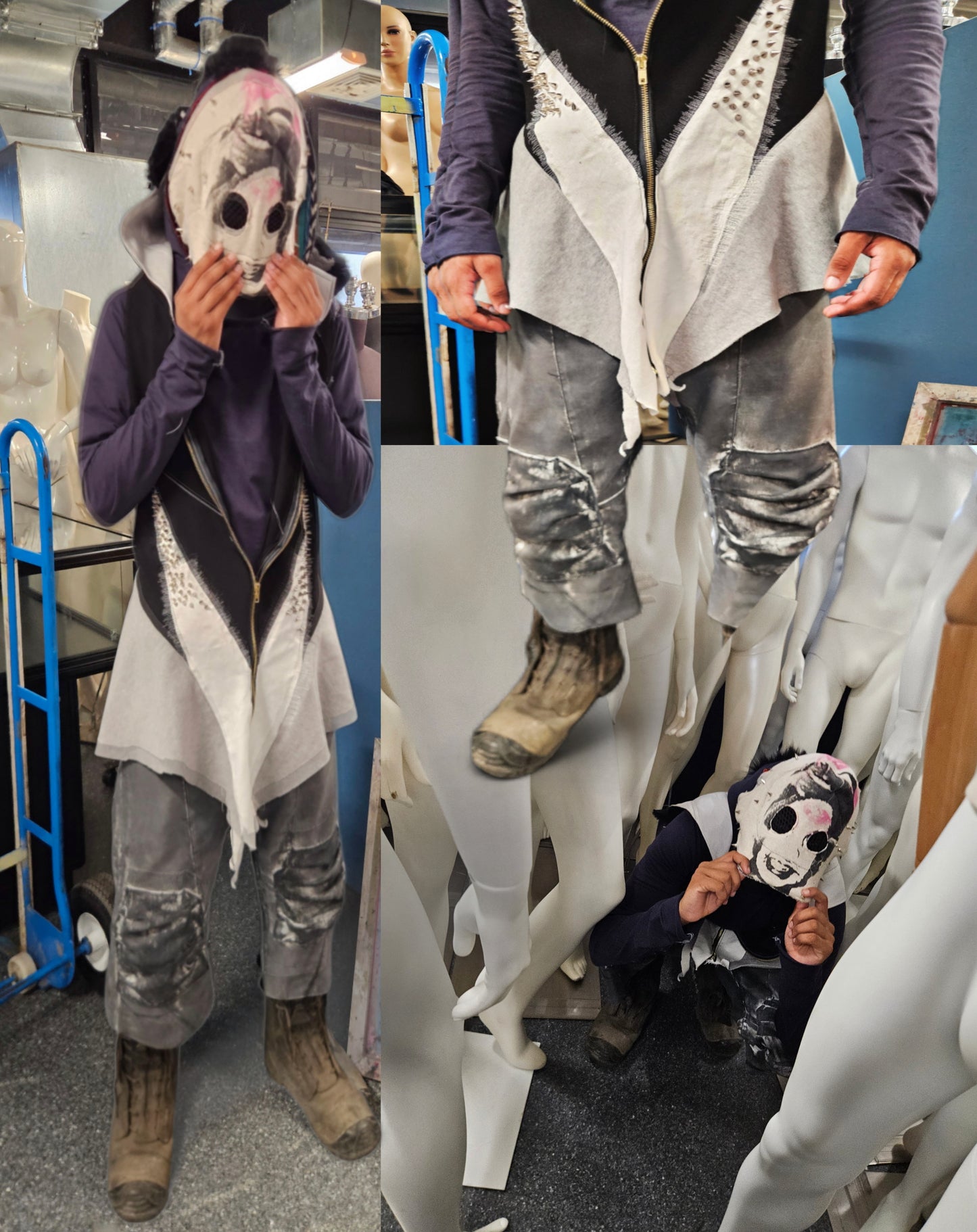 DUTY armoured shorts.