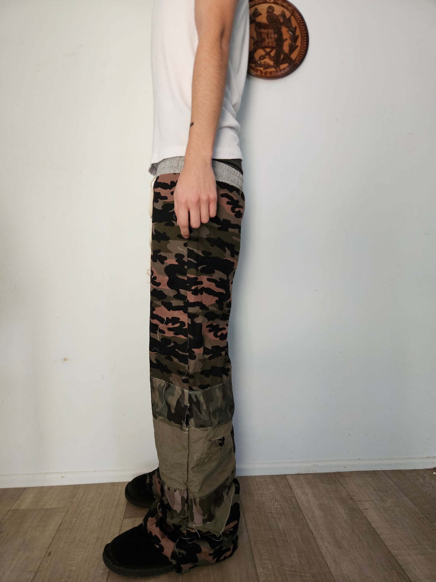 Multi camo cargos